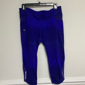 Athleta Icy Haze Be Free Knicker Cerulean Size MT